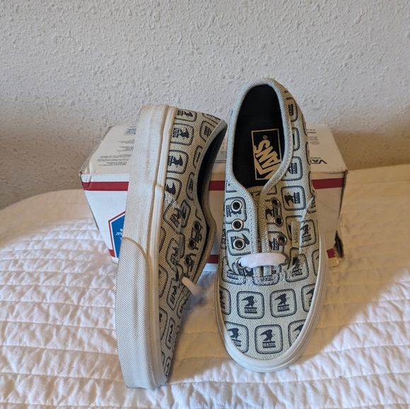 Vans USPS Postal Service Women Authentic Denim and White Eagle Rare Shoes 032024 - Picture 8 of 11